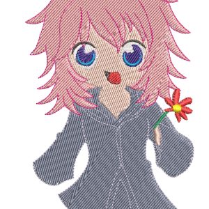 Anime Embroidery Pattern Marluxia Chibi Love