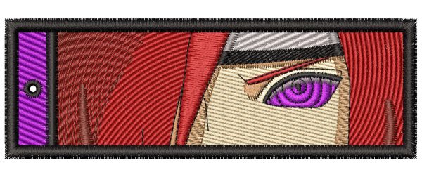 Anime Naruto Nagato Eye Key Fob Pattern