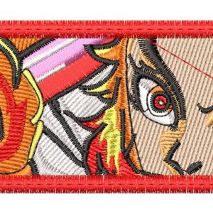 Demon Slayer Rengoku Sword Embroidery Pattern