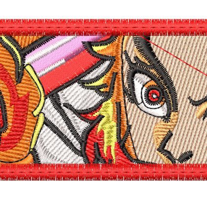 Demon Slayer Rengoku Sword Embroidery Pattern