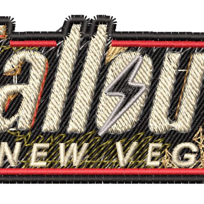 Embroidery Pattern Fallout Vegas Logo