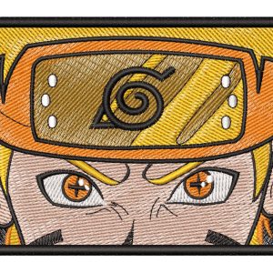 Naruto Six Paths Sage Eyes Embroidery Pattern
