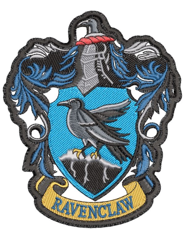 Harry Potter Ravenclaw Coat Of Arms Embroidery Pattern