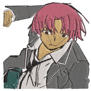 Classroom Elite Kiyotaka Rush Anime Embroidery Pattern