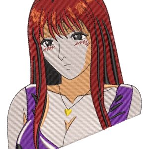 Anime Embroidery Pattern Tomoko Nomura Bust