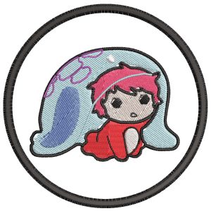 Anime Embroidery Pattern Panyo Covers