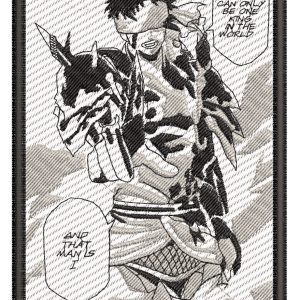 Record Of Ragnarok Qin King Manga Embroidery Pattern