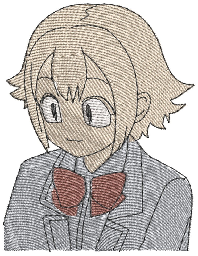 Anime Embroidery Pattern Satou Amami Bust - A.G.E Store | designs