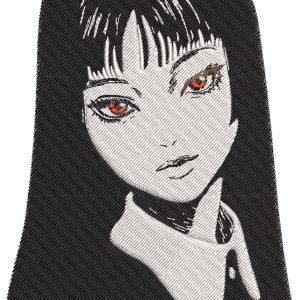 Anime Embroidery Pattern Junji Tomie Tilt