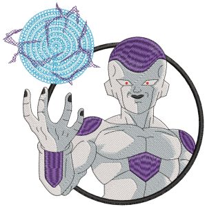 Dragon Ball Frieza Orb Anime Embroidery Pattern