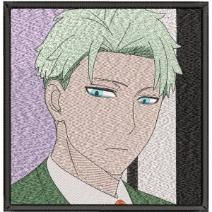 Anime Loid Forger Spy Family Stares Embroidery Pattern