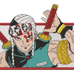 Slayer Tengen Flex Anime Embroidery Pattern