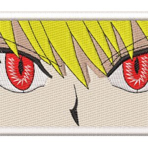 Anime Hunter Kurapika Eyes Closeup Embroidery Pattern