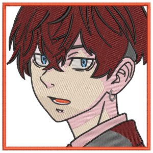 Anime Chifuyu Head Machine Embroidery Pattern