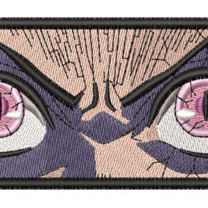 Nezuko Demon Eyes Box Anime Embroidery Pattern