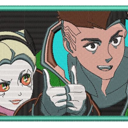 Anime Embroidery Cyberpunk Rebecca David Approve